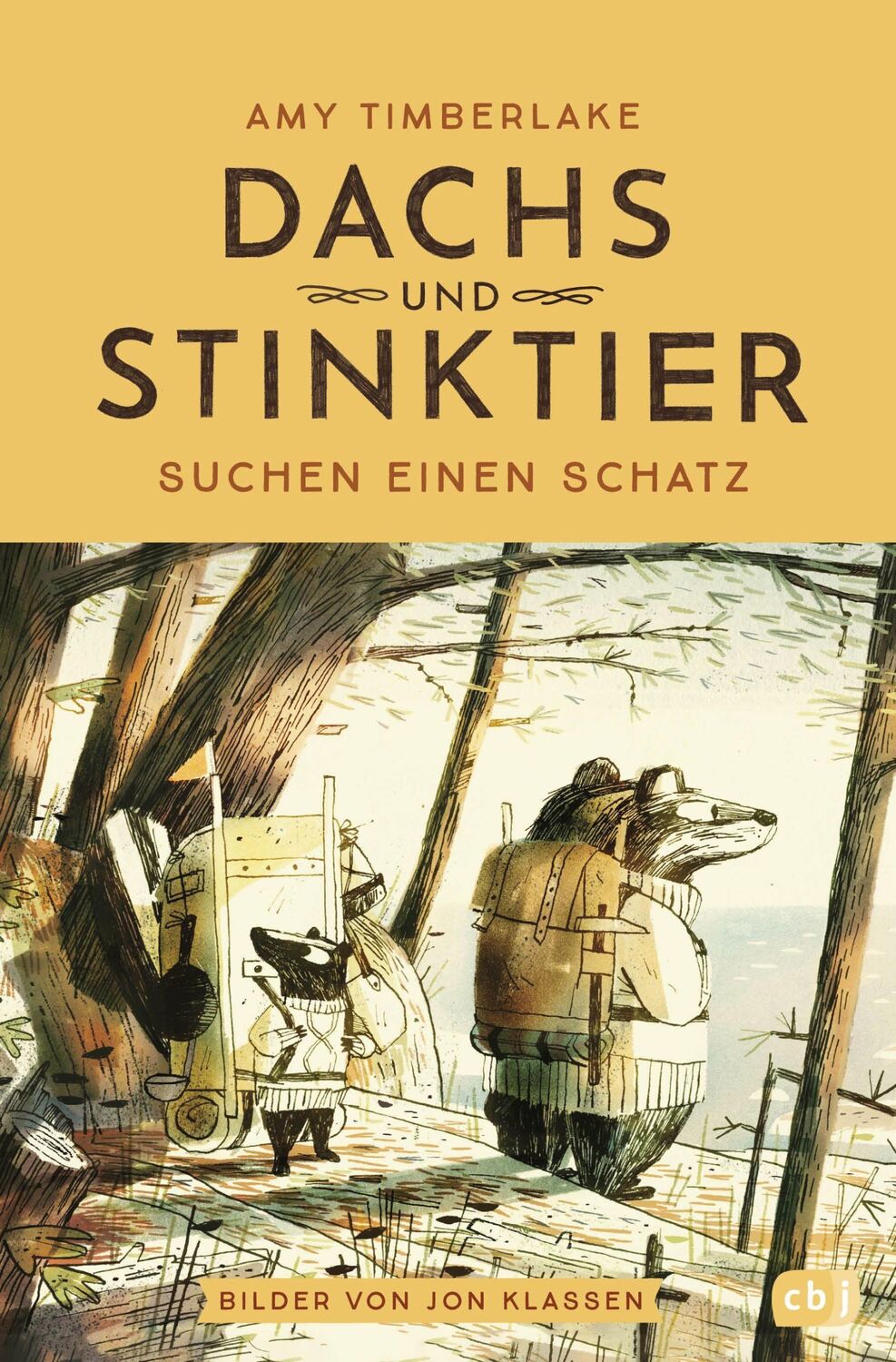 Cover: 9783570179796 | Dachs und Stinktier suchen einen Schatz | Amy Timberlake | Buch | 2021