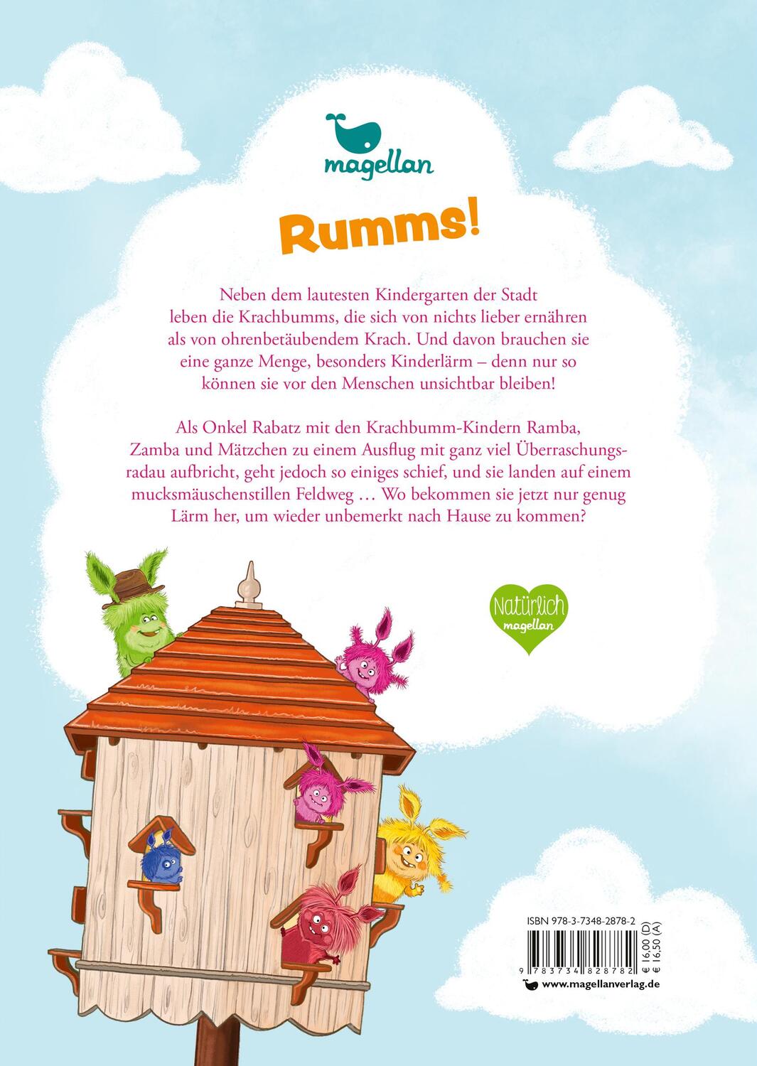 Rückseite: 9783734828782 | Die Krachbumms - Besuch von Onkel Rabatz | Anna Lisa Kiesel | Buch