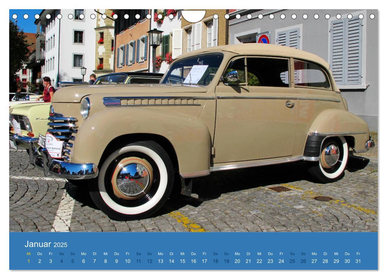 Bild: 9783435127559 | Opel Classics (Wandkalender 2025 DIN A4 quer), CALVENDO Monatskalender