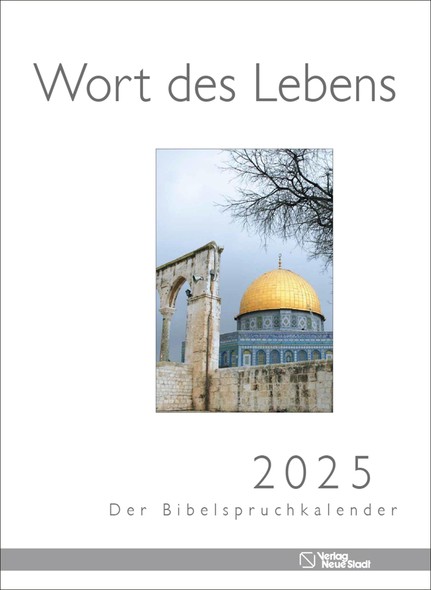 Cover: 9783734613371 | Wort des Lebens - Der Bibelspruchkalender 2025 | Stefan Liesenfeld