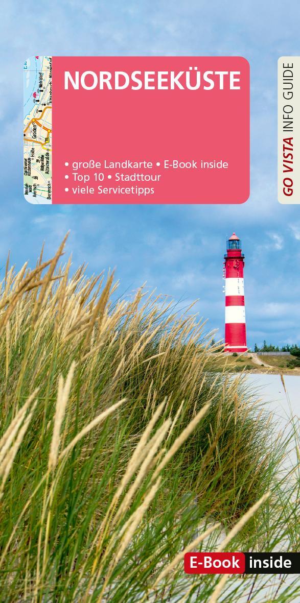 Cover: 9783961417438 | GO VISTA: Reiseführer Nordseeküste | Mit Faltkarte und E-Book inside