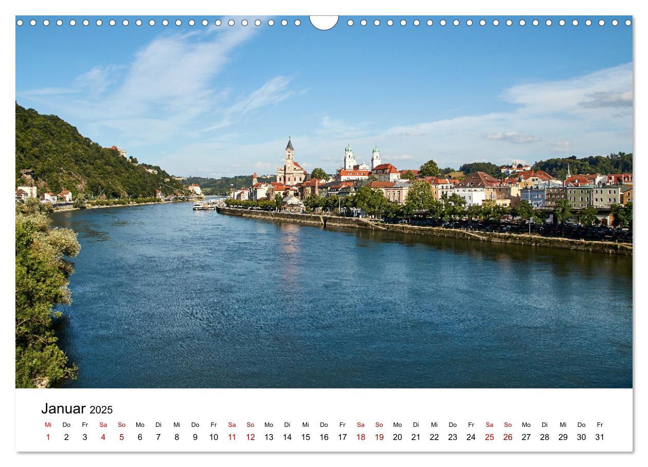 Bild: 9783435056347 | Impressionen aus Passau (Wandkalender 2025 DIN A3 quer), CALVENDO...