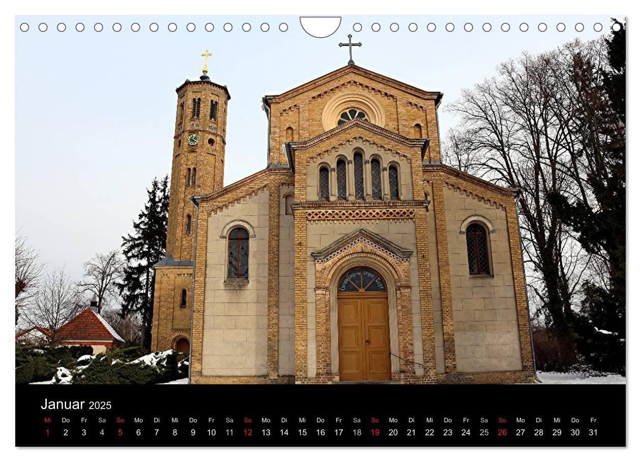 Bild: 9783435784332 | Evangelische Kirchen um Potsdam 2025 (Wandkalender 2025 DIN A4...