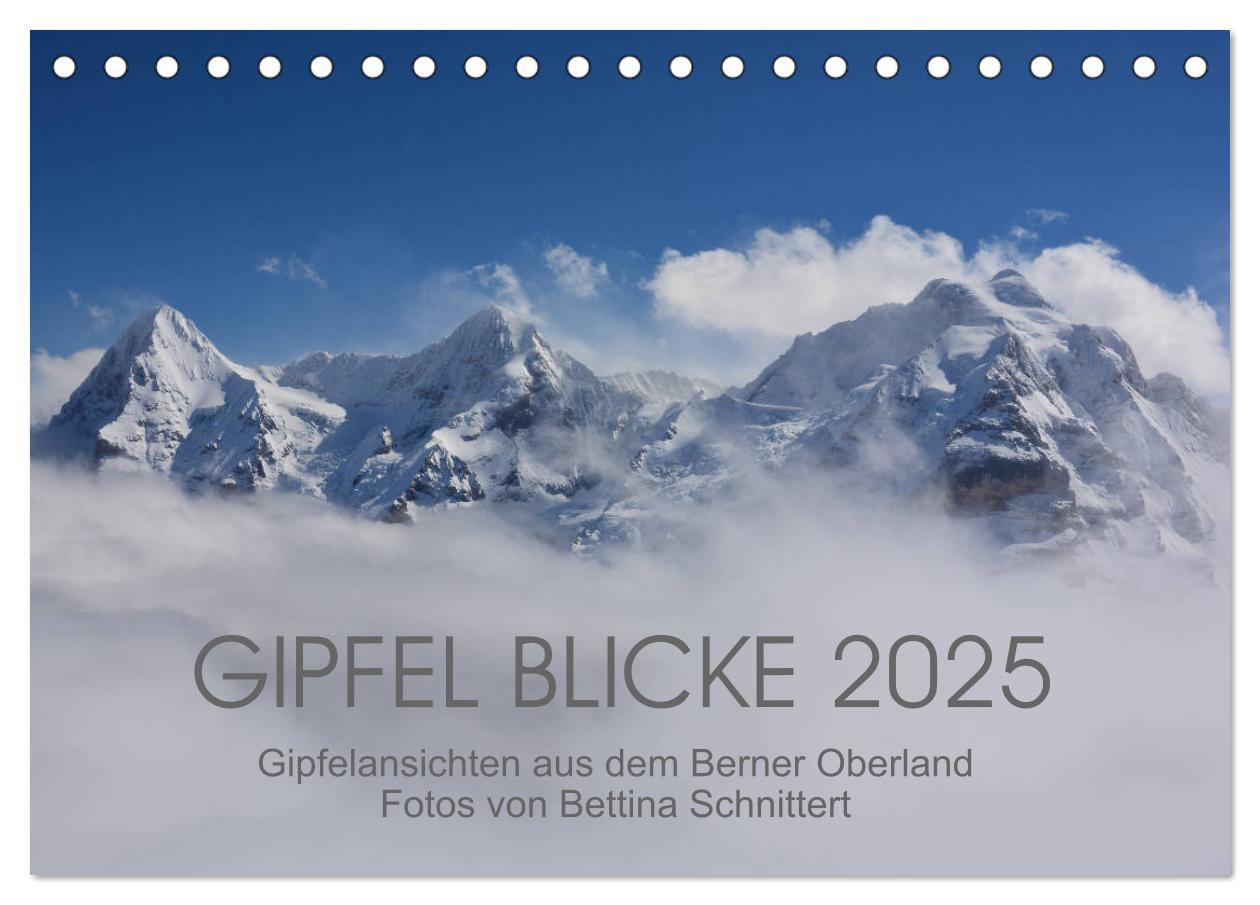 Cover: 9783435286539 | Gipfel Blicke (Tischkalender 2025 DIN A5 quer), CALVENDO...