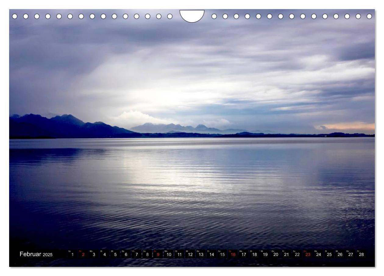 Bild: 9783435460601 | Am schönen Chiemsee (Wandkalender 2025 DIN A4 quer), CALVENDO...