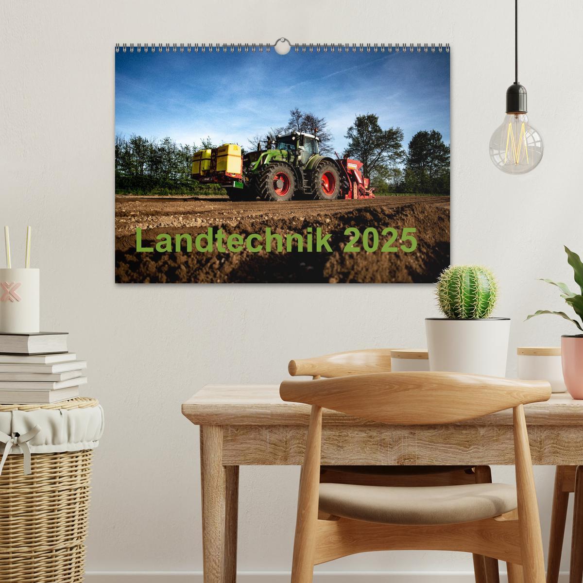 Bild: 9783435310173 | Landtechnik 2025 (Wandkalender 2025 DIN A3 quer), CALVENDO...