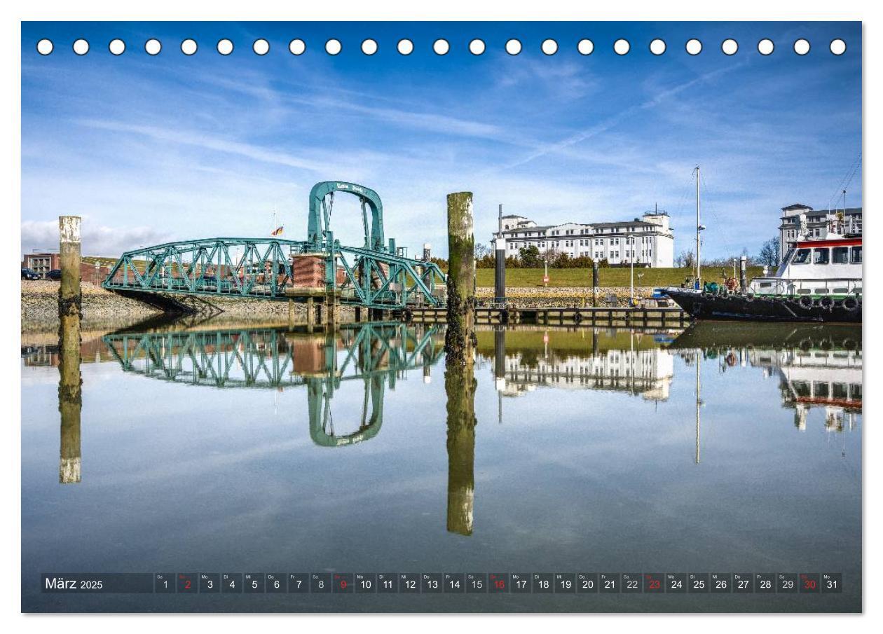 Bild: 9783435562756 | Wilhelmshaven - Impressionen aus der Hafenstadt (Tischkalender 2025...