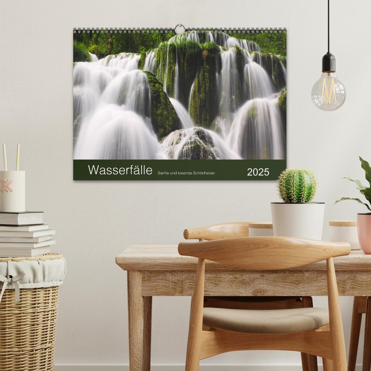 Bild: 9783435603978 | WASSERFÄLLE - Sanfte und tosende Schönheiten (Wandkalender 2025 DIN...