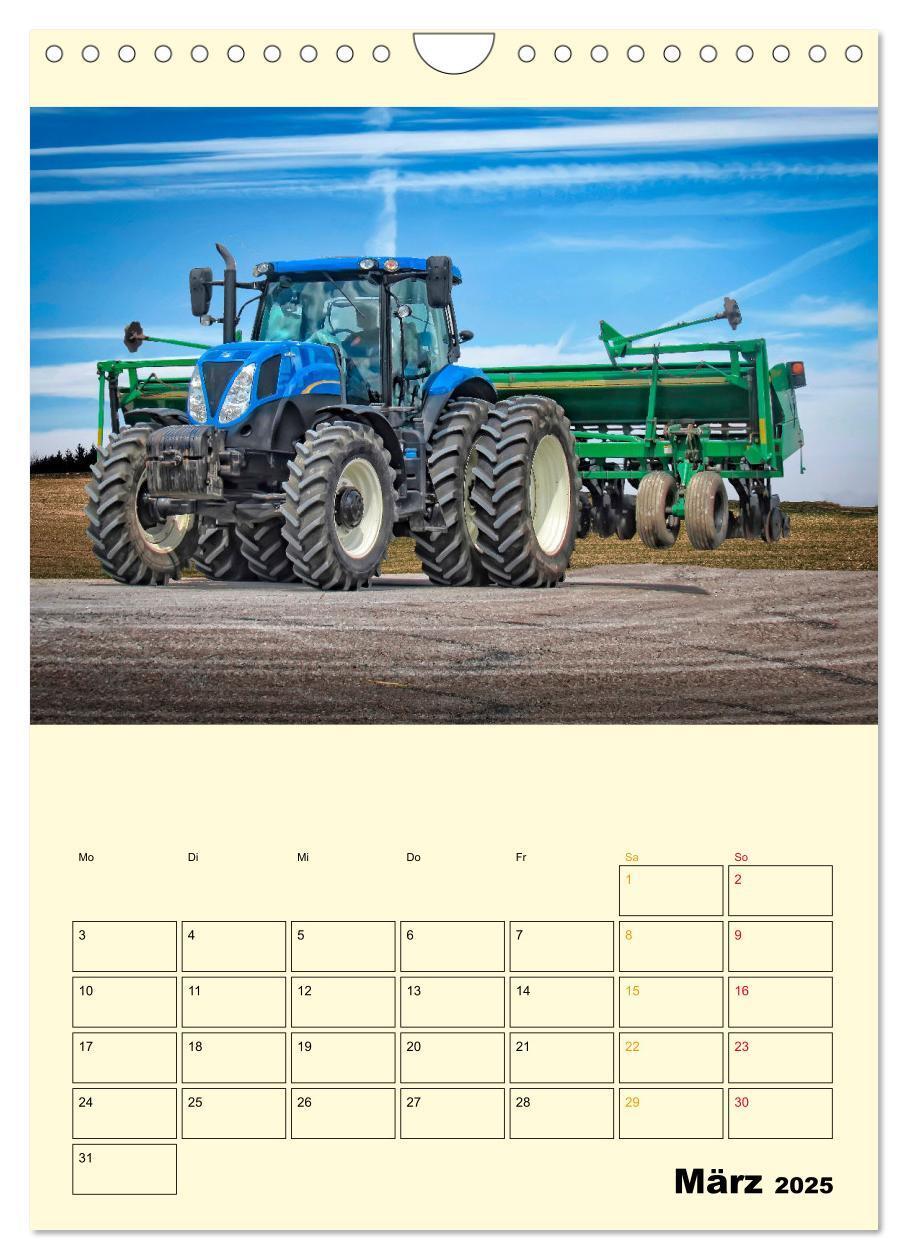 Bild: 9783435903757 | Traktor Giganten (Wandkalender 2025 DIN A4 hoch), CALVENDO...