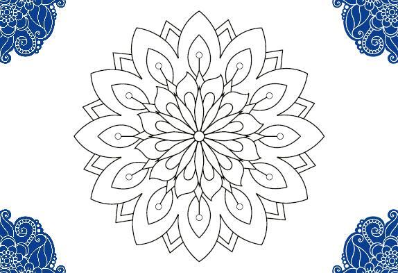 Bild: 9783817446735 | 50 Karten zum Ausmalen - Mandalas | Mitnehmen, gestalten, verschenken