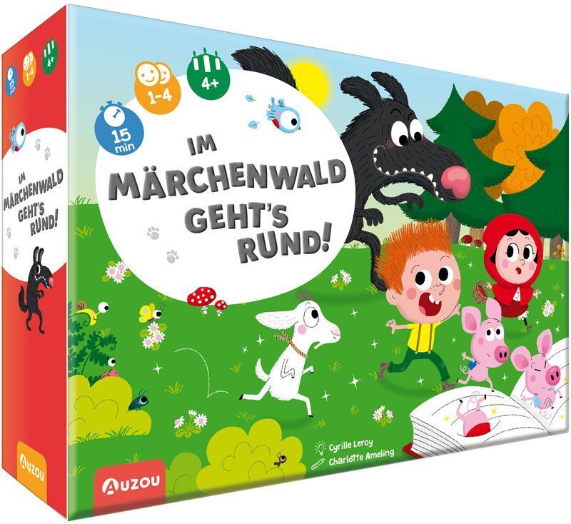 Cover: 3760354050935 | Im Märchenwald geht's rund! | Cyrille Leroy | Spiel | Karton | 405093