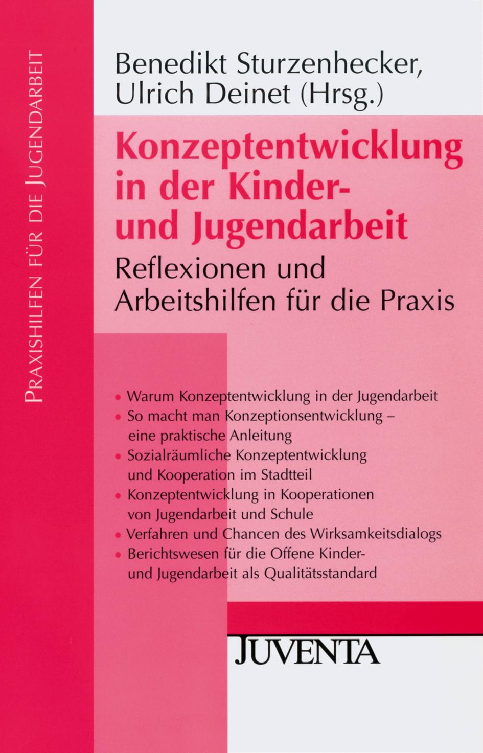 Cover: 9783779909743 | Konzeptentwicklung in der Kinder- und Jugendarbeit | Taschenbuch