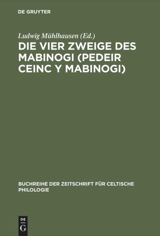 Cover: 9783484429079 | Die vier Zweige des Mabinogi (Pedeir Ceinc y Mabinogi) | Buch | ISSN