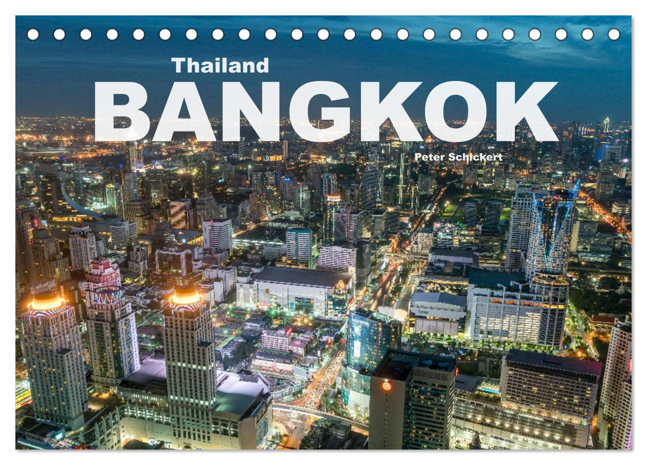 Cover: 9783435382101 | Bangkok - Thailand (Tischkalender 2025 DIN A5 quer), CALVENDO...