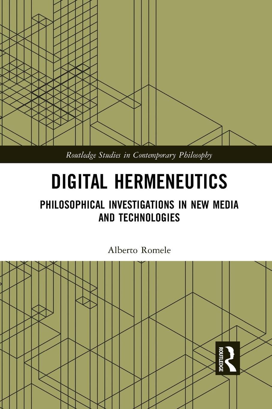 Cover: 9781032088174 | Digital Hermeneutics | Alberto Romele | Taschenbuch | Englisch | 2021