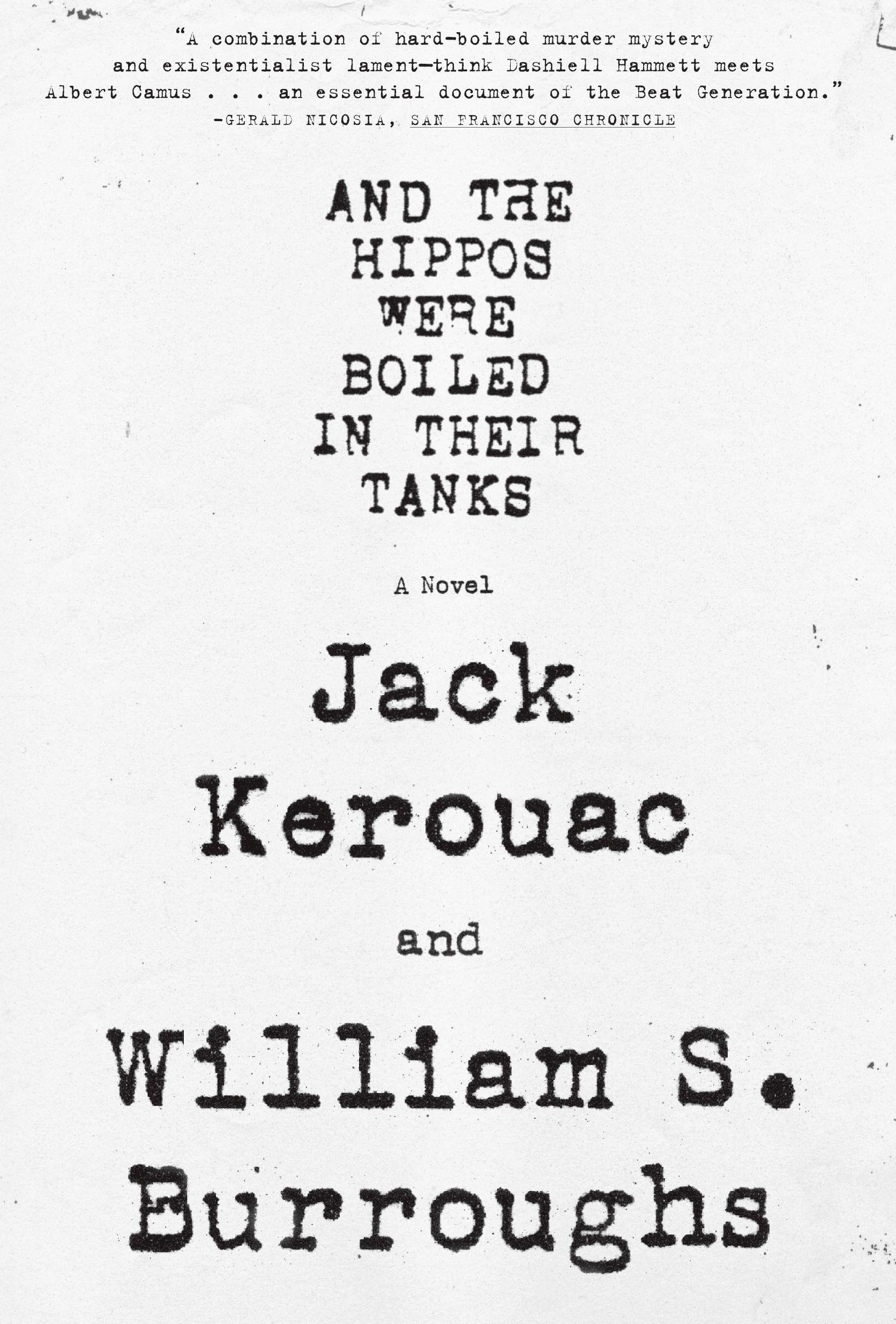 Cover: 9780802144348 | And the Hippos Were Boiled in Their Tanks | Burroughs (u. a.) | Buch