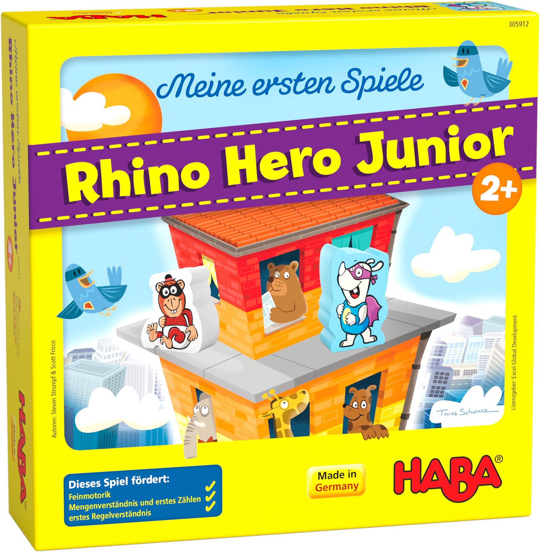 Cover: 4010168254432 | Meine ersten Spiele - Rhino Hero Junior | Steven Strumpf (u. a.)