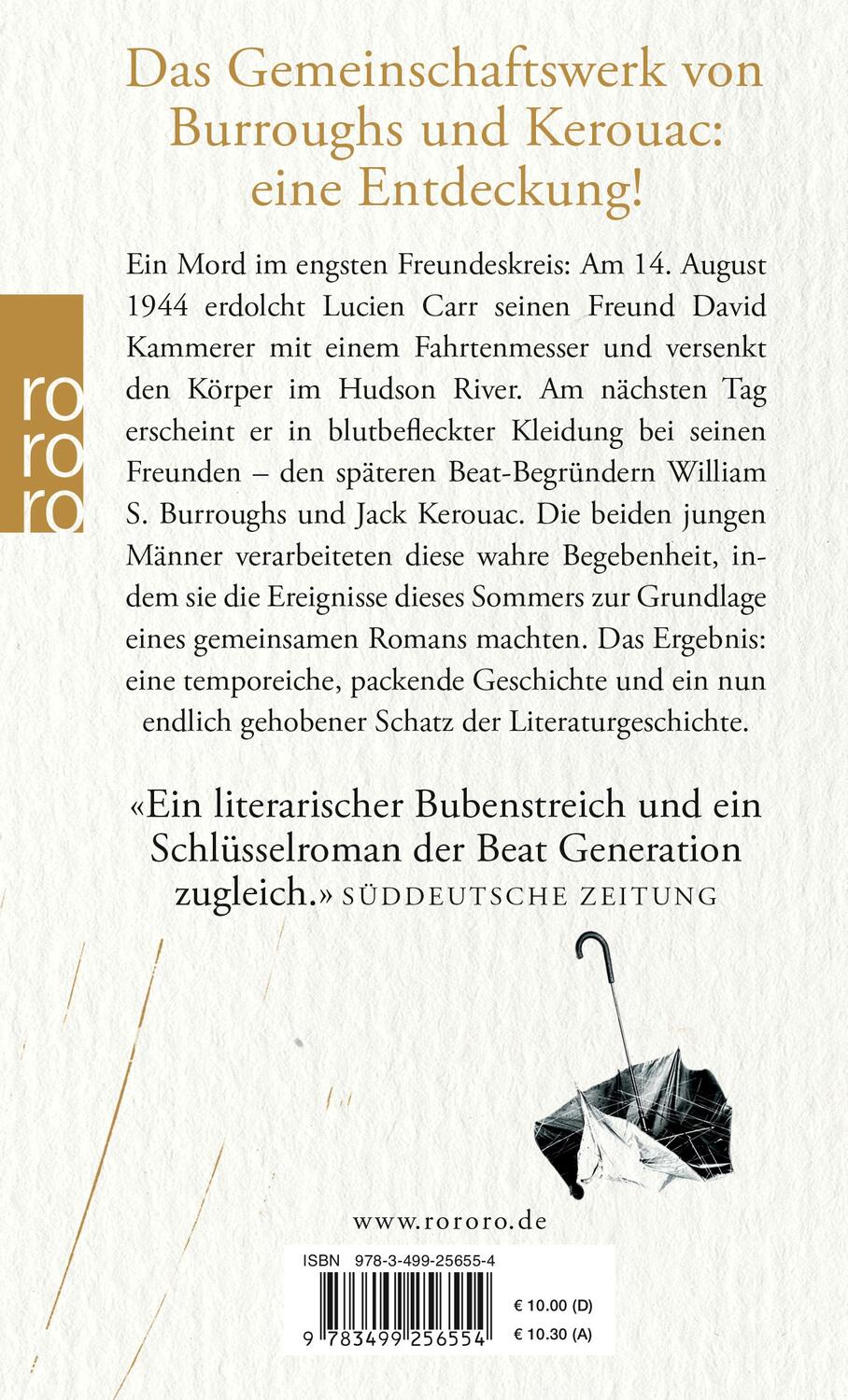 Rückseite: 9783499256554 | Und die Nilpferde kochten in ihren Becken | Burroughs (u. a.) | Buch