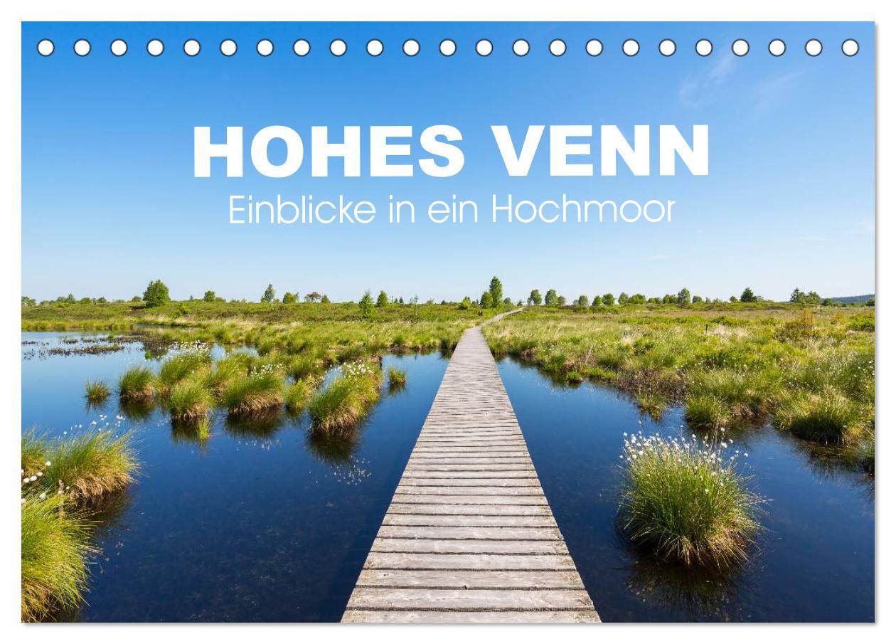 Cover: 9783435556830 | HOHES VENN - Einblicke in ein Hochmoor (Tischkalender 2025 DIN A5...