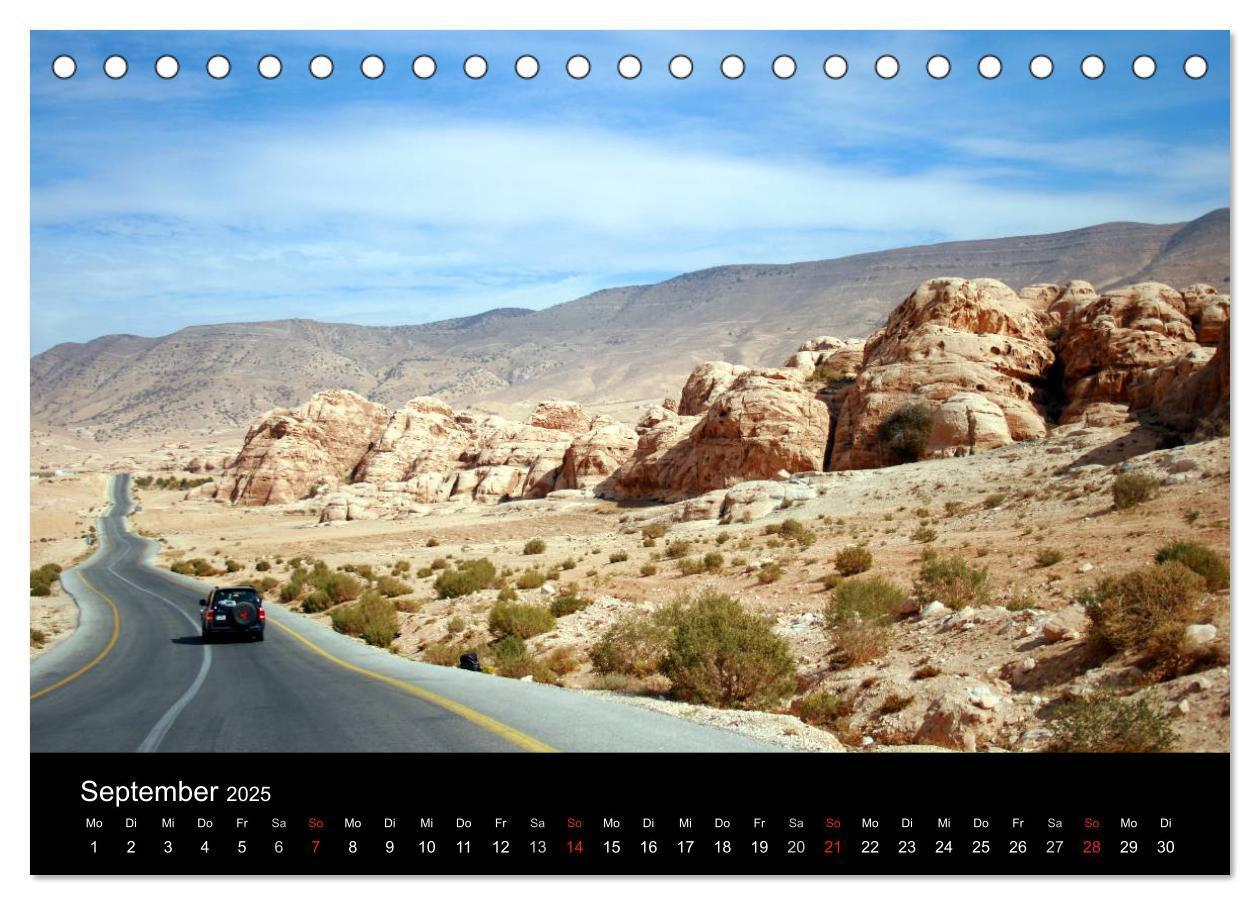 Bild: 9783435641239 | Faszinierendes Jordanien (Tischkalender 2025 DIN A5 quer), CALVENDO...