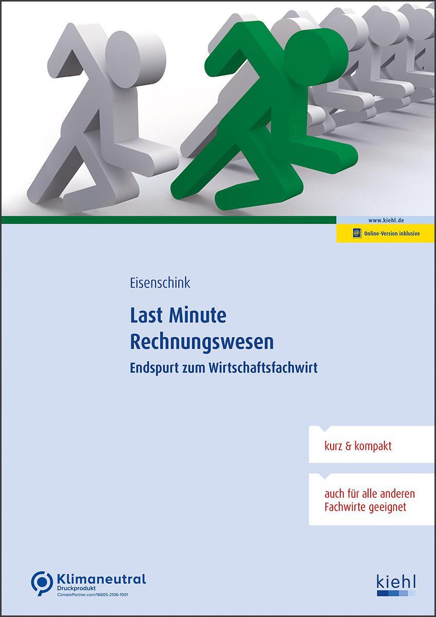 Cover: 9783470110615 | Last Minute Rechnungswesen | Endspurt zum Wirtschaftsfachwirt | Bundle