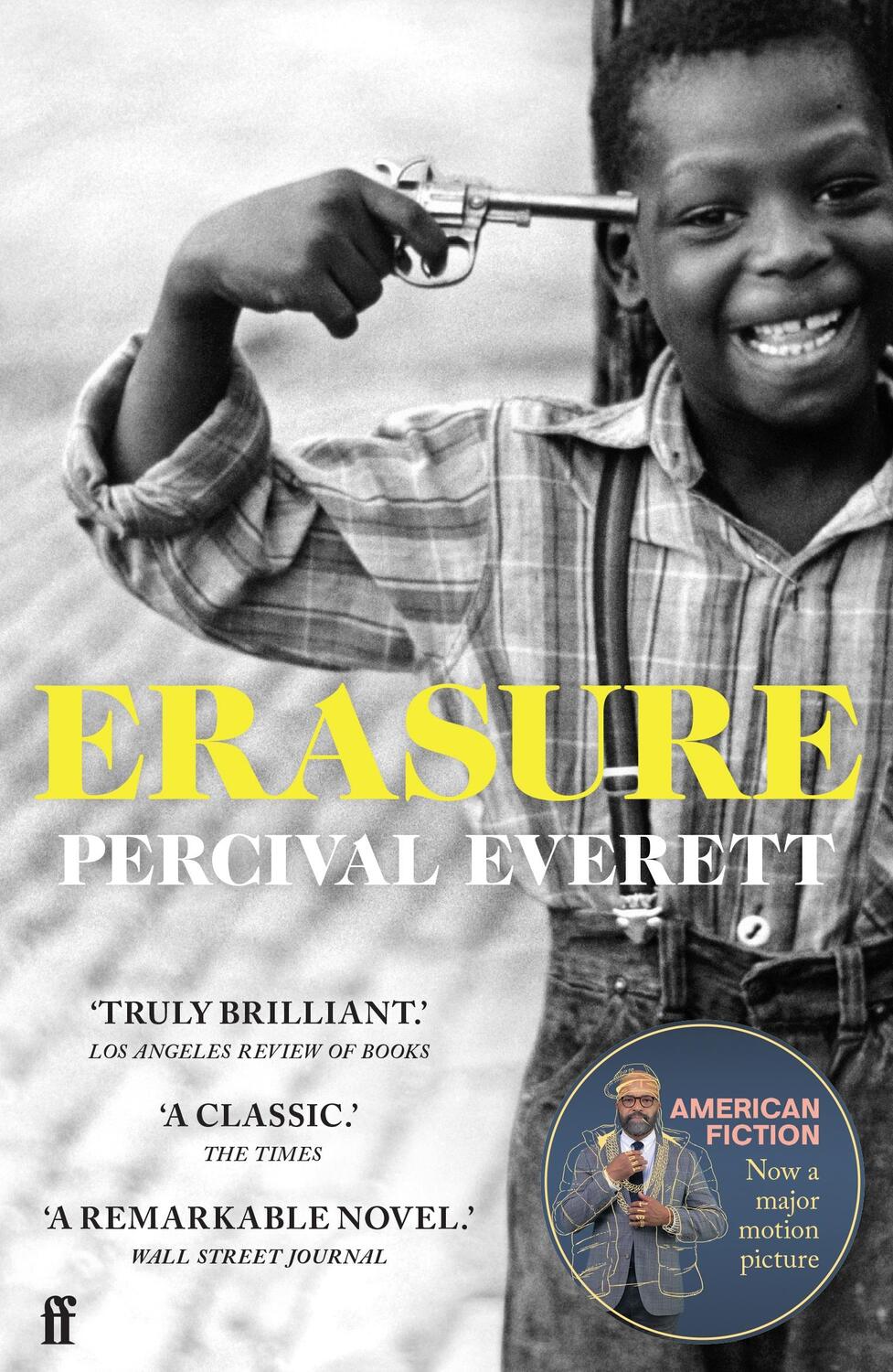 Cover: 9780571370894 | Erasure | now a major motion picture 'American Fiction' | Everett