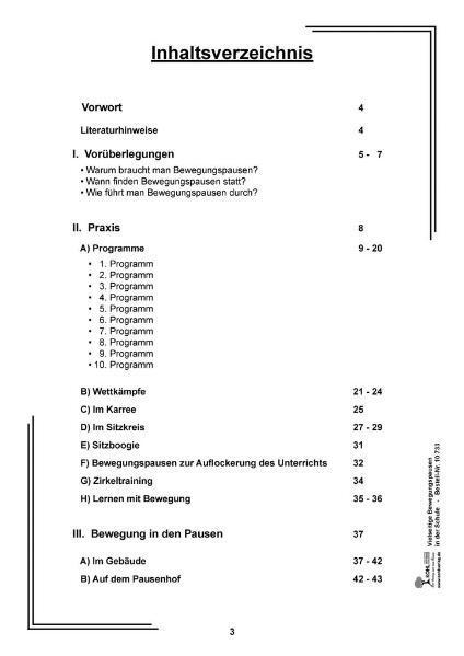 Bild: 9783866327337 | Vielseitige Bewegungspausen in der Schule | Broschüre | 44 S. | 2007