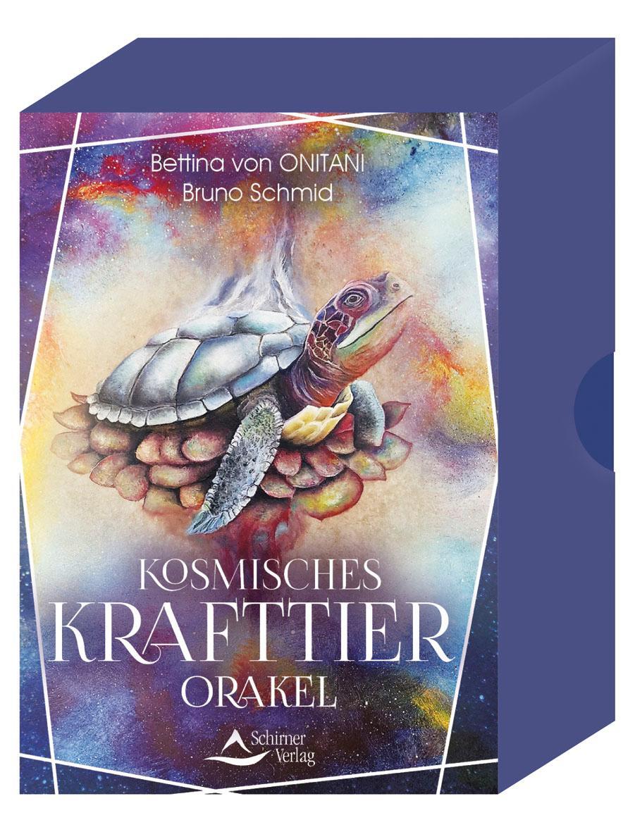 Cover: 9783843492324 | Kosmisches Krafttier-Orakel | Set mit Buch und 44 Karten | Stück