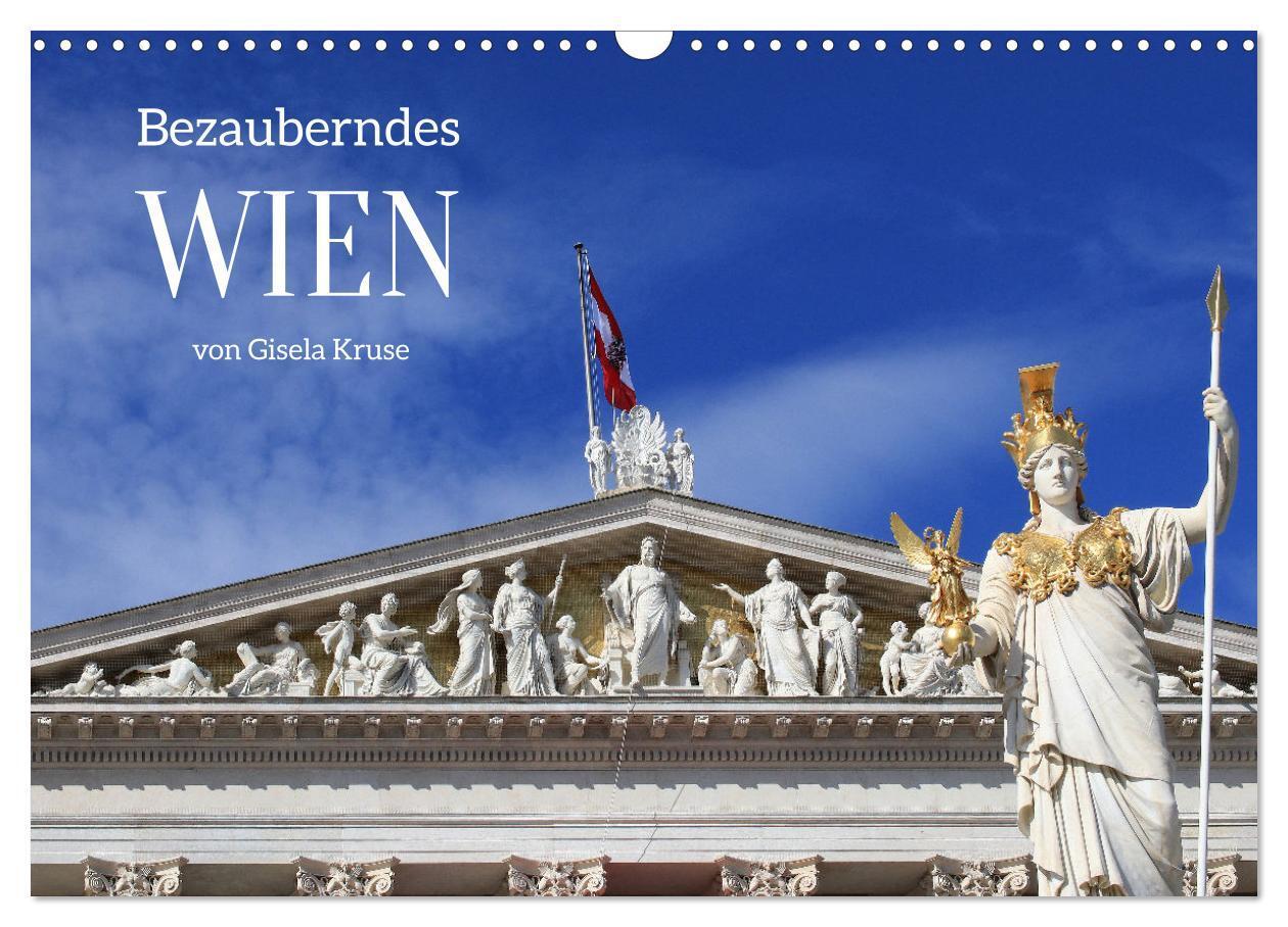 Cover: 9783457219799 | Bezauberndes Wien (Wandkalender 2025 DIN A3 quer), CALVENDO...