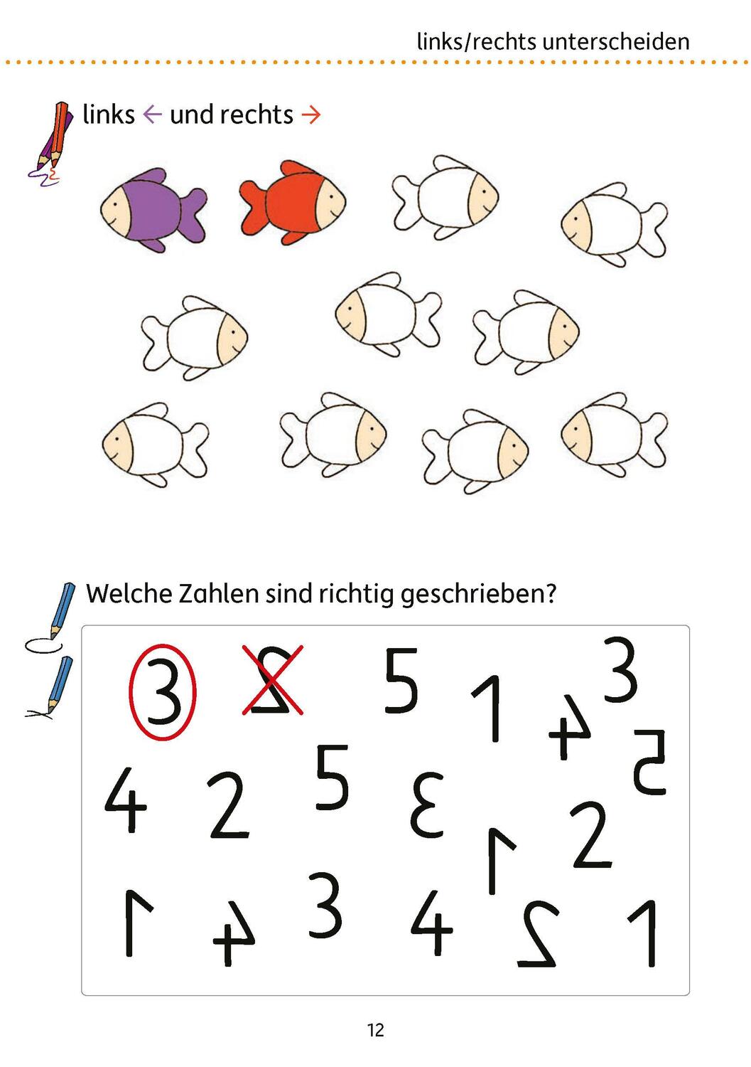 Bild: 9783881004305 | Mein Übungsheft Zahlen schreiben 1-10 - 1. Klasse: Zählen, Mengen,...