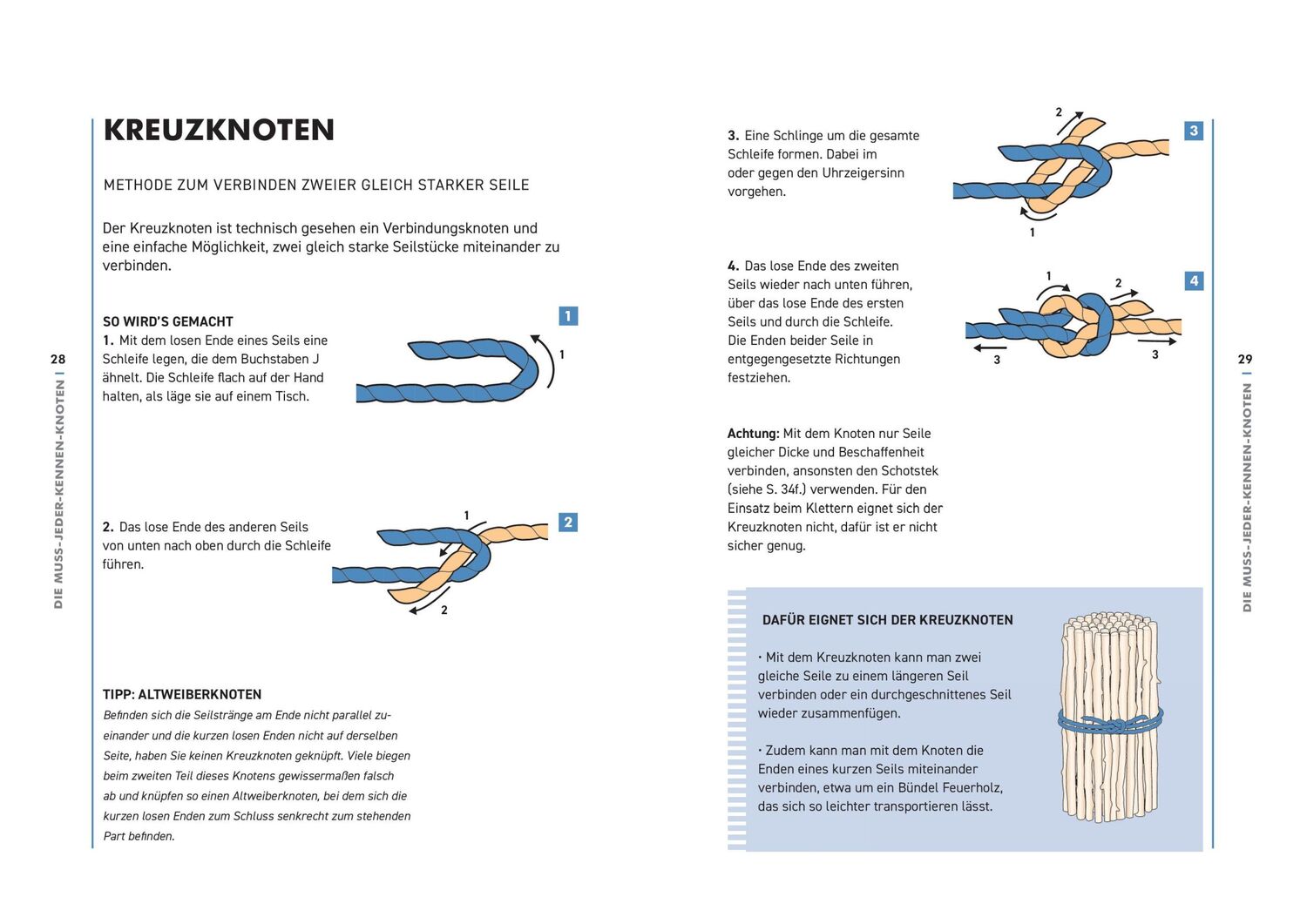 Bild: 9783809449010 | Das große Knotenbuch - Die 50 wichtigsten Knoten für Alltag und...