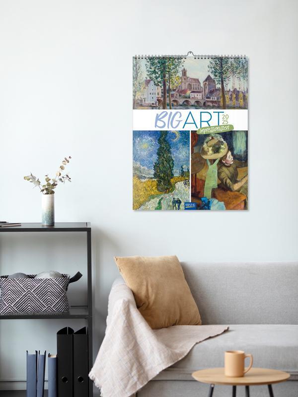 Bild: 9783731879152 | Big ART Impressionisten 2025 | Verlag Korsch | Kalender | 14 S. | 2025