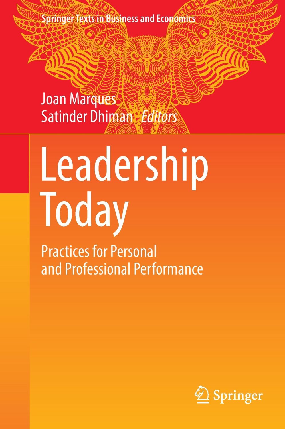 Cover: 9783319310343 | Leadership Today | Practices for Personal and Professional Performance