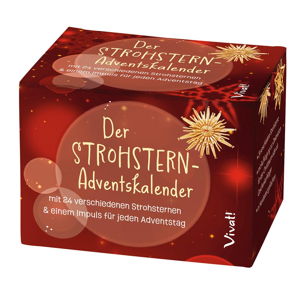 Cover: 4255753500253 | Der Strohsterne-Adventskalender | mit täglichem Impuls | Deutsch