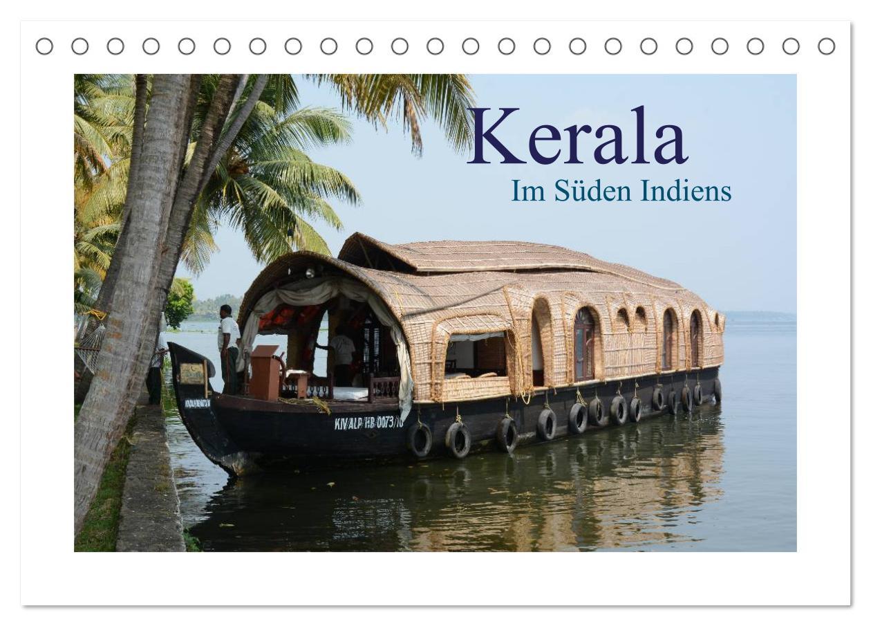 Cover: 9783435732524 | Kerala - Im Süden Indiens (Tischkalender 2025 DIN A5 quer),...