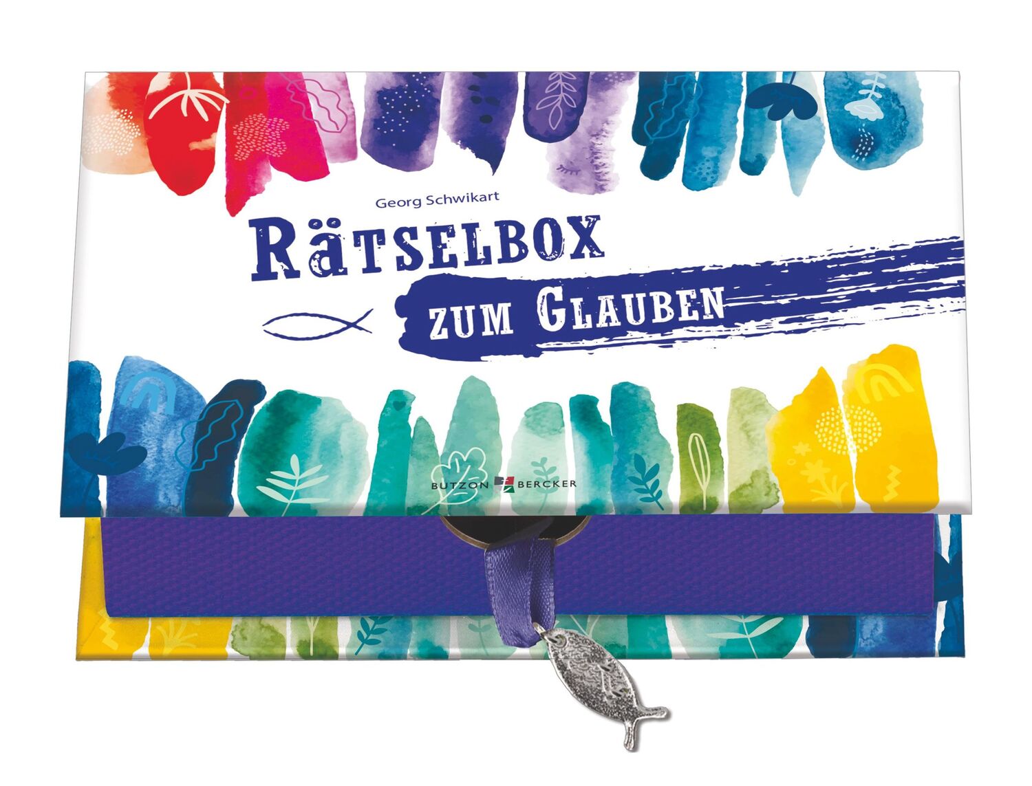 Cover: 9783766635297 | Rätselbox zum Glauben | Georg Schwikart | Box | 96 S. | Deutsch | 2023