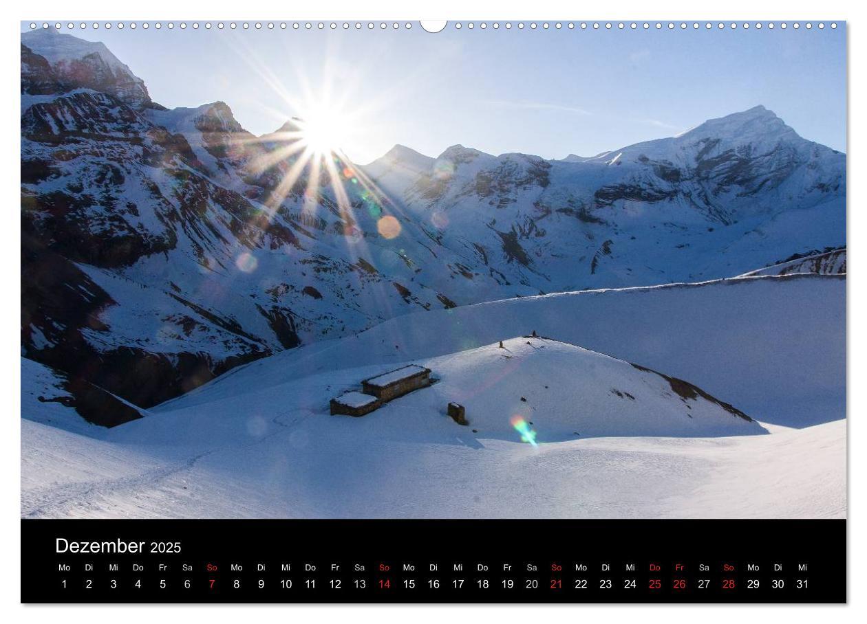 Bild: 9783435567560 | Namaste Nepal (Wandkalender 2025 DIN A2 quer), CALVENDO Monatskalender