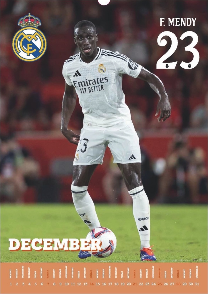 Bild: 9783840196843 | Real Madrid FC Posterkalender 2025 | Kalender | Spiralbindung | 14 S.