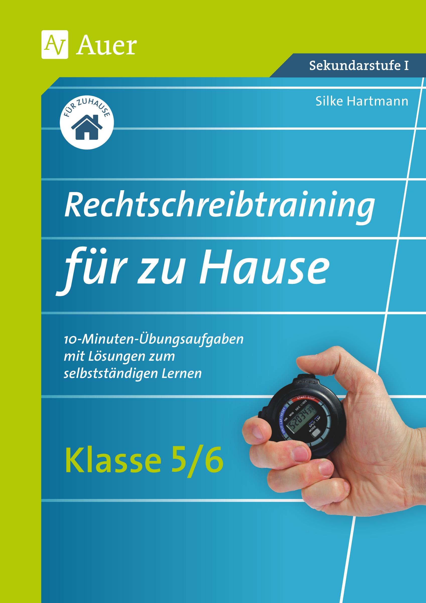 Cover: 9783403082101 | Rechtschreibtraining für zu Hause Klassen 5/6 | Stefan Schäfer | 95 S.