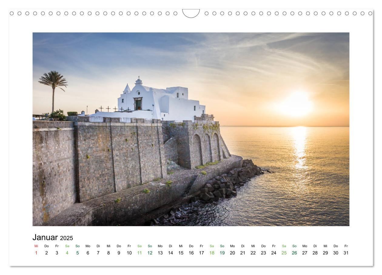 Bild: 9783435458004 | Sehnsuchtsinseln Capri und Ischia (Wandkalender 2025 DIN A3 quer),...