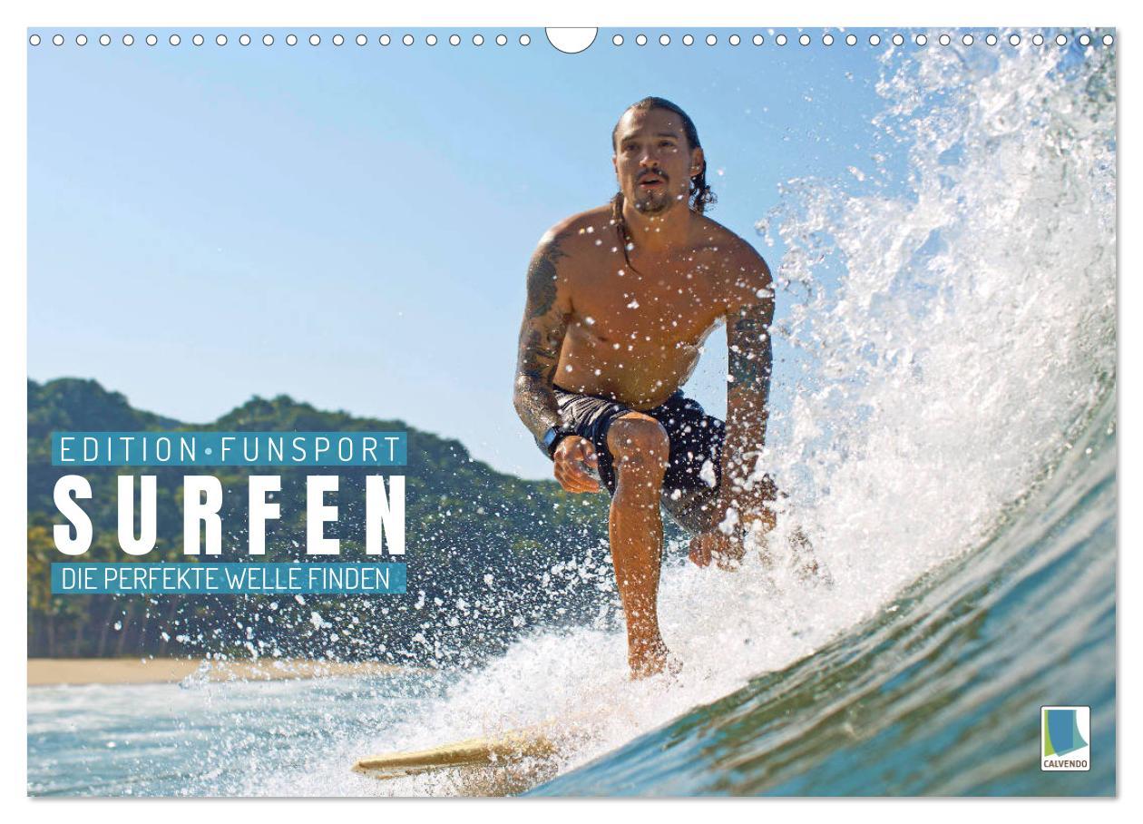 Cover: 9783435119721 | Surfen: Die perfekte Welle finden - Edition Funsport (Wandkalender...