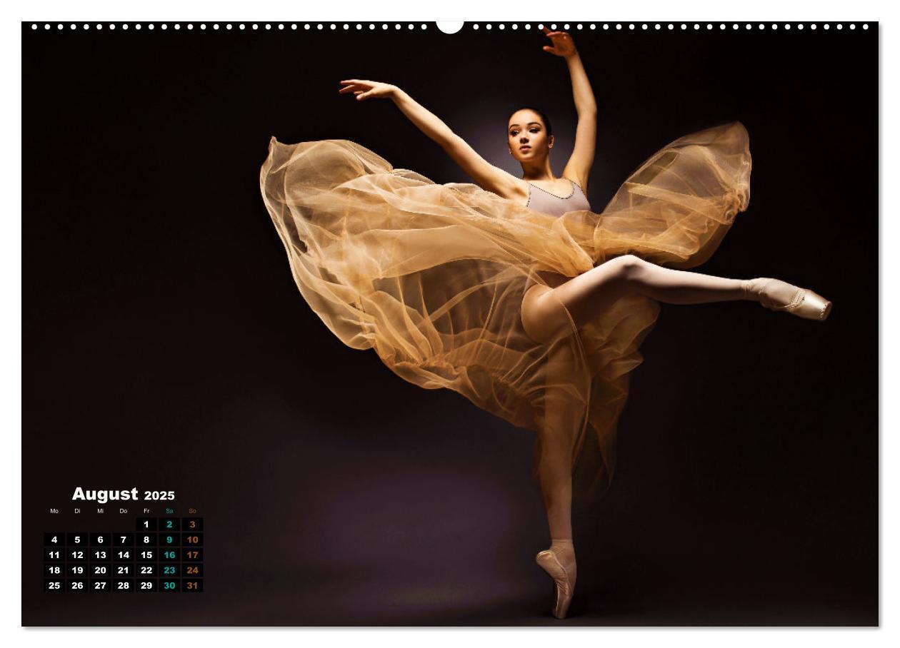 Bild: 9783457184103 | BALLETT - ein Hauch Magie (Wandkalender 2025 DIN A2 quer), CALVENDO...