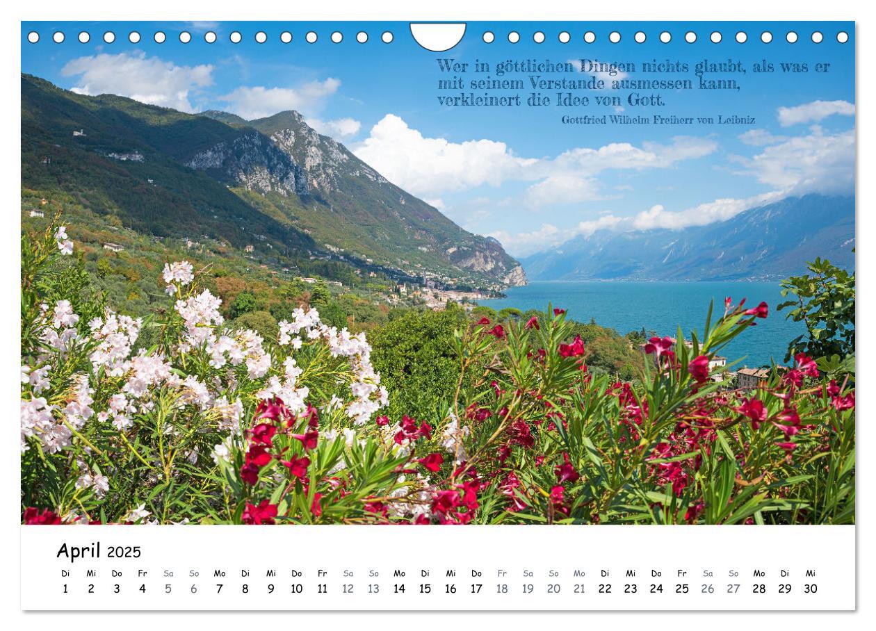 Bild: 9783383823725 | Christliche Bildpoesie (Wandkalender 2025 DIN A4 quer), CALVENDO...