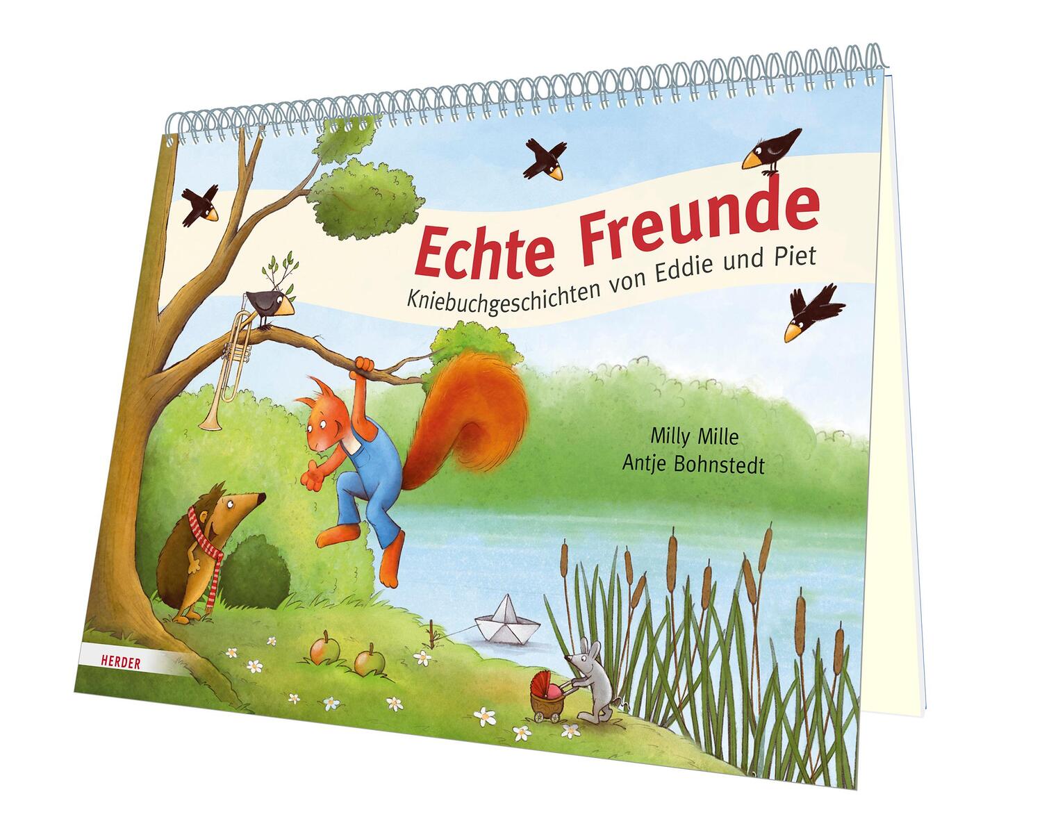 Cover: 9783451379499 | Echte Freunde | Kniebuchgeschichten von Eddie und Piet | Milly Mille