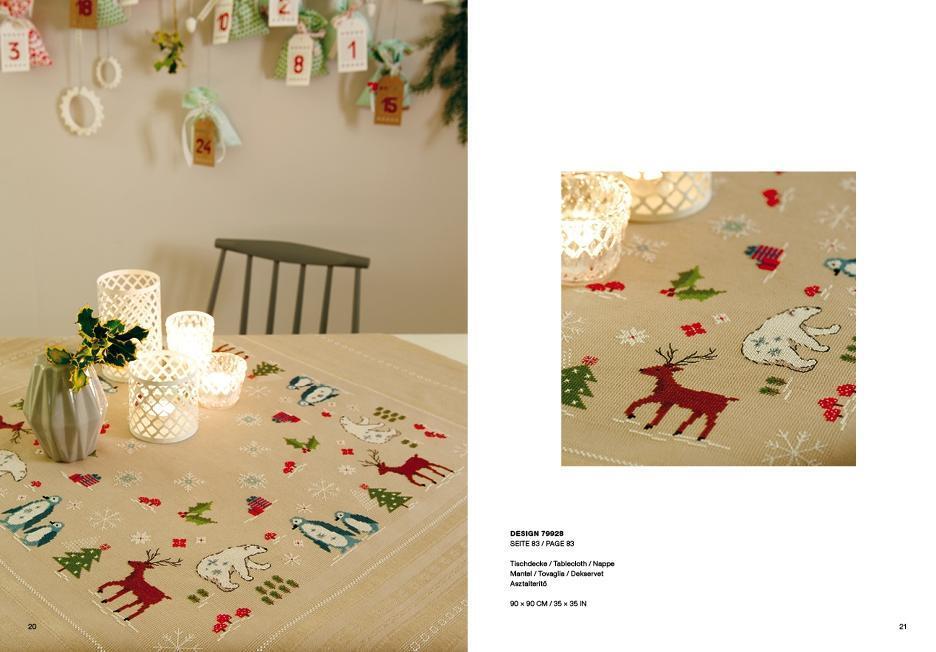 Bild: 4050051630011 | Coming Home for Christmas | 28 Stickideen | Annette Jungmann | Buch