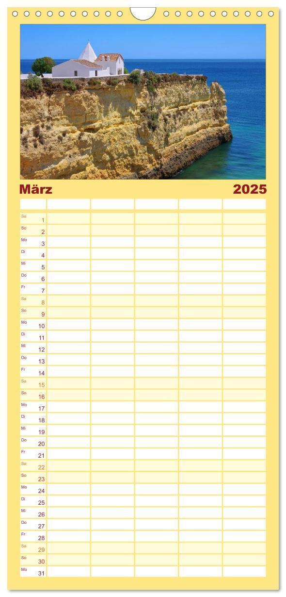 Bild: 9783457119150 | Familienplaner 2025 - Portugal mit 5 Spalten (Wandkalender, 21 x 45...