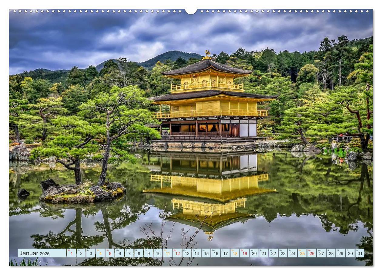 Bild: 9783435476916 | Japan - Hightech und Tradition (Wandkalender 2025 DIN A2 quer),...