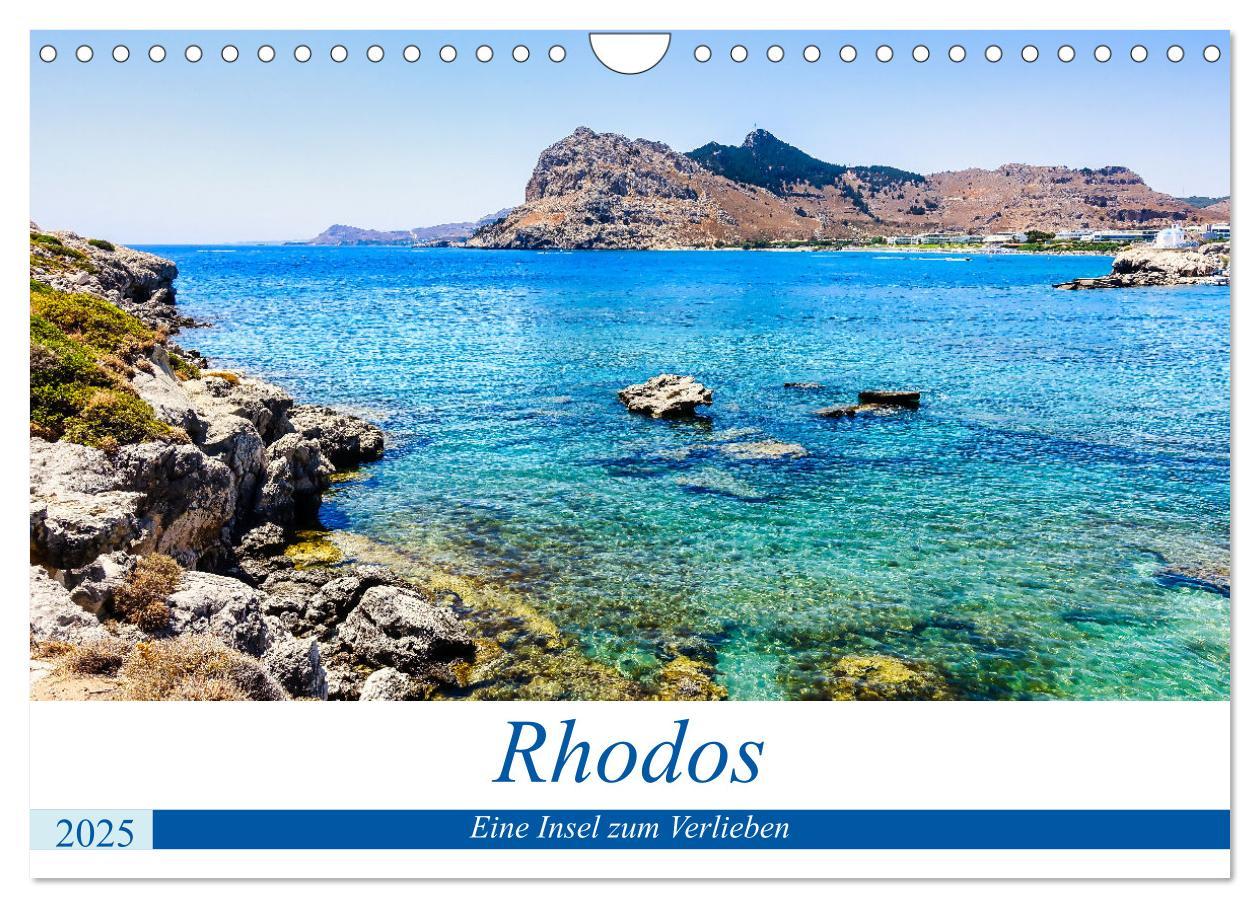 Cover: 9783435035717 | Rhodos - eine Insel zum Verlieben (Wandkalender 2025 DIN A4 quer),...