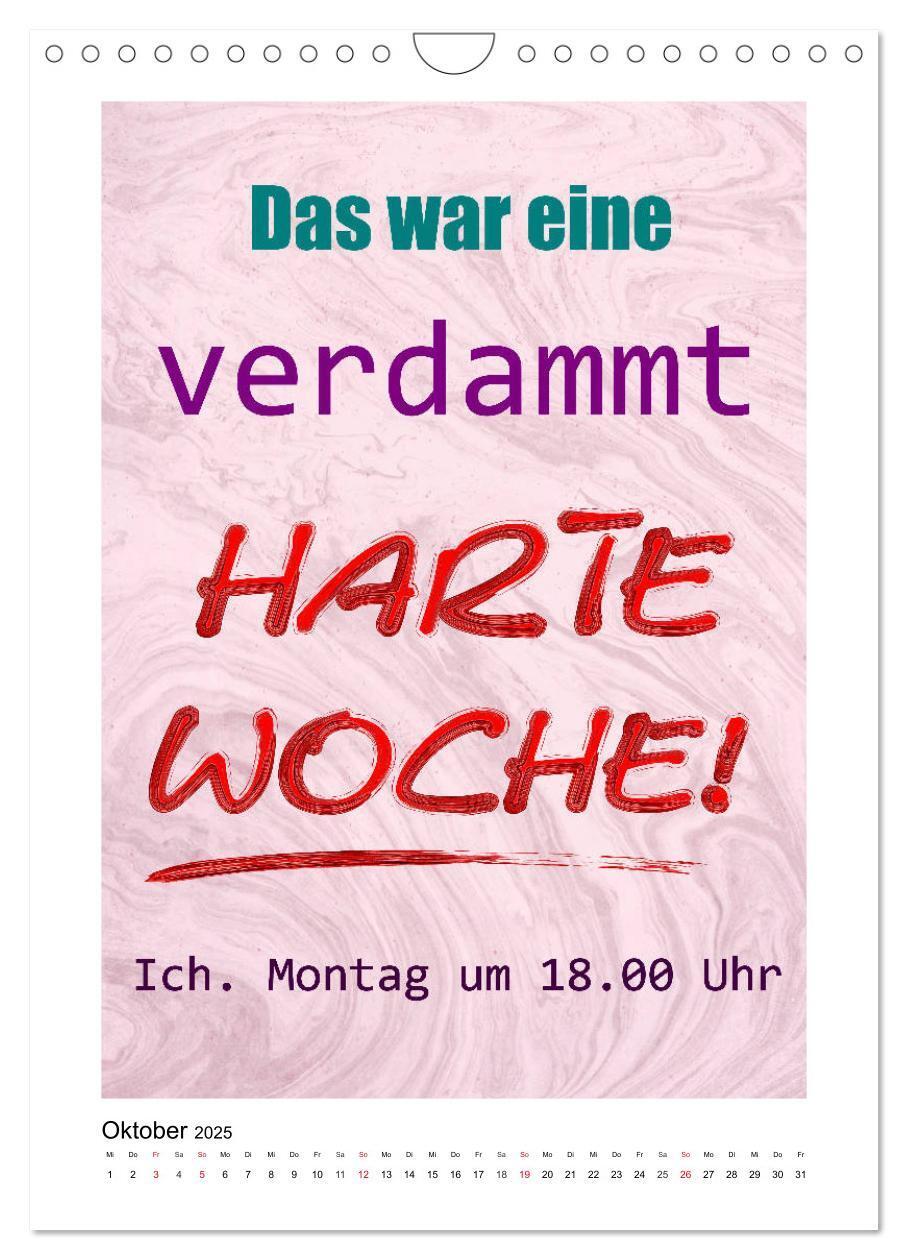 Bild: 9783435948536 | Humor und Ironie. Lustige Sprüche (Wandkalender 2025 DIN A4 hoch),...