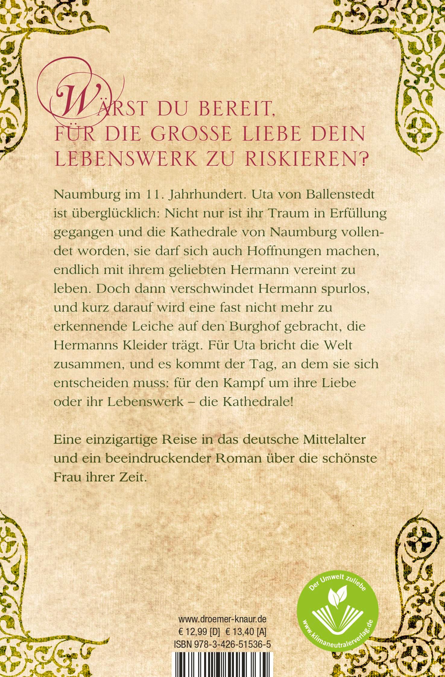 Rückseite: 9783426515365 | Die Kathedrale der Ewigkeit | Claudia Beinert (u. a.) | Taschenbuch